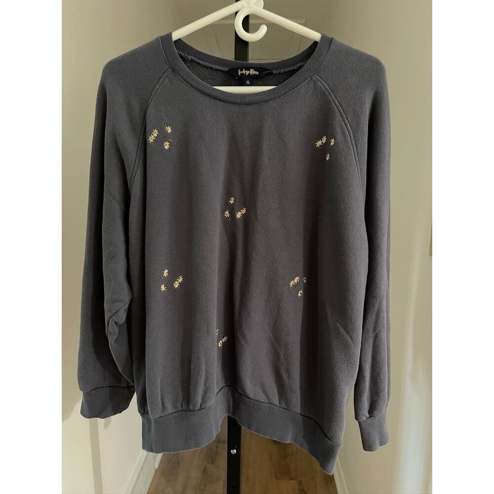 EUC Indigo Rein XL Grey Cotton Sweatshirt